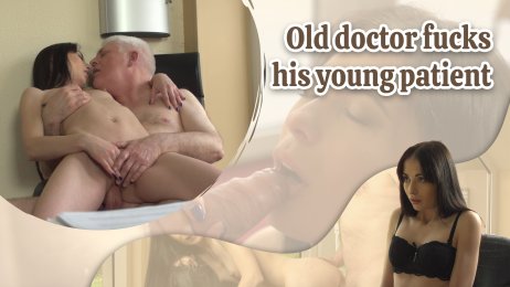 Old doctor fucked his young patient