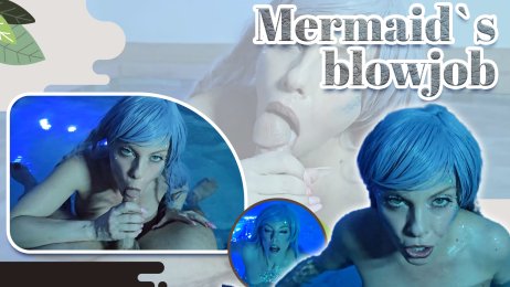 Mermaid`s blowjob