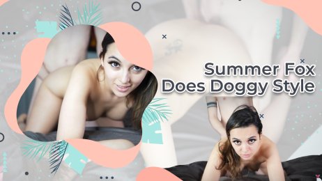 Summer Fox Does Doggy Style