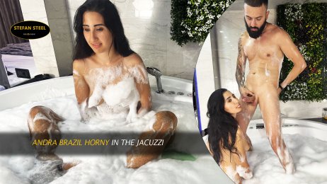 Andra Brazil Horny in the Jacuzzi