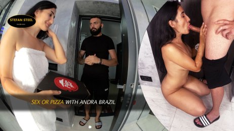Sex Or Pizza with Andra Brazil